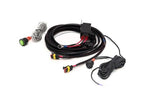 Lazer Lamps cable set with instantaneous switch for two Linear 6 Elite+ (3-pin, Superseal, 12V)