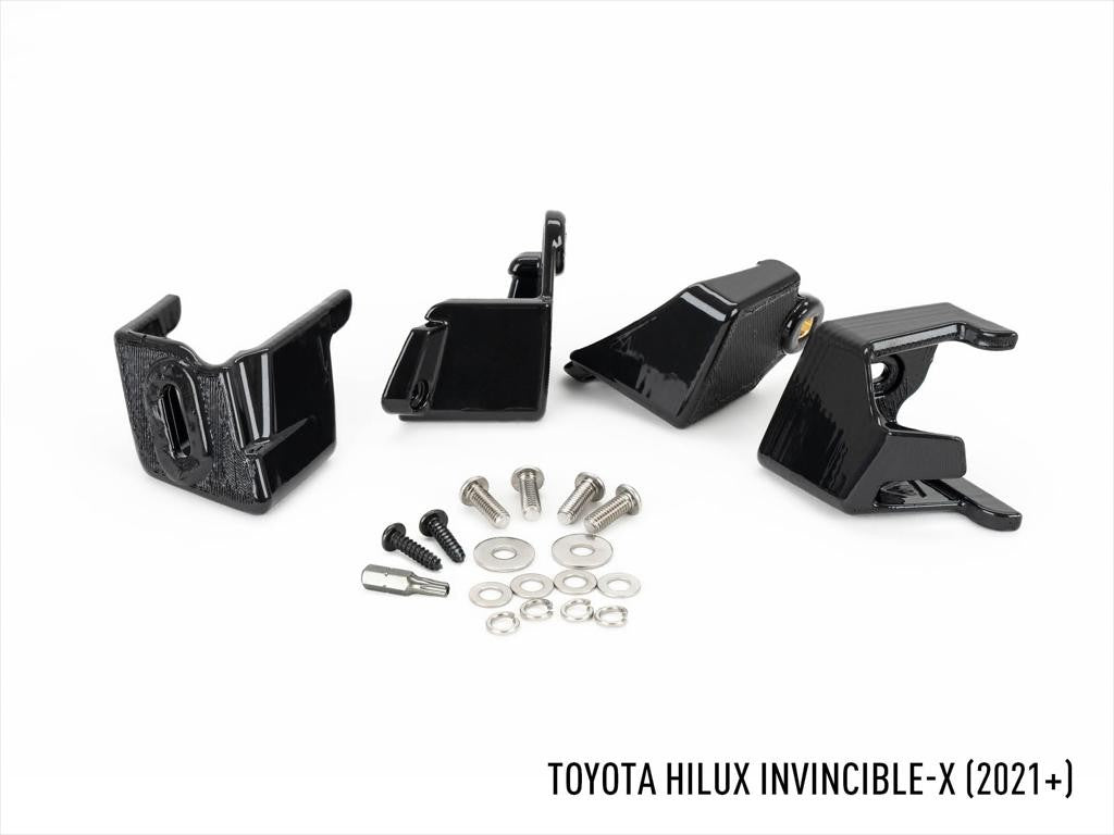 LAZER LAMPS Radiator Grille Kit TOYOTA Hilux Invincible X (2021+) Triple-R 750 WIDE