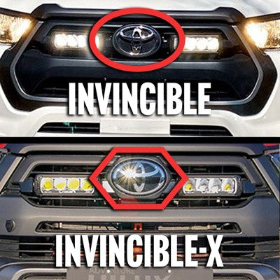 LAZER LAMPS Radiator Grille Kit TOYOTA Hilux Invincible X (2021+) Triple-R 750 WIDE