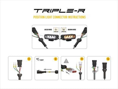 LAZER LAMPS radiator grille kit TOYOTA Hilux Revo /Invincible (2021+) Triple-R 750 WIDE G2