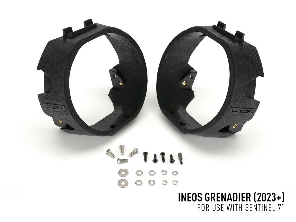 LAZER LAMPS Kühlergrill-Kit INEOS Grenadier Sentinel 7"