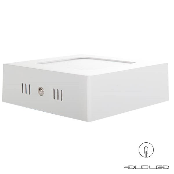 LED Aufbauleuchte eckig weiss 6W 390Lm 120x120mm