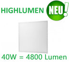 LED Panel EPISTAR 62x62cm 40W Highlumen weiss