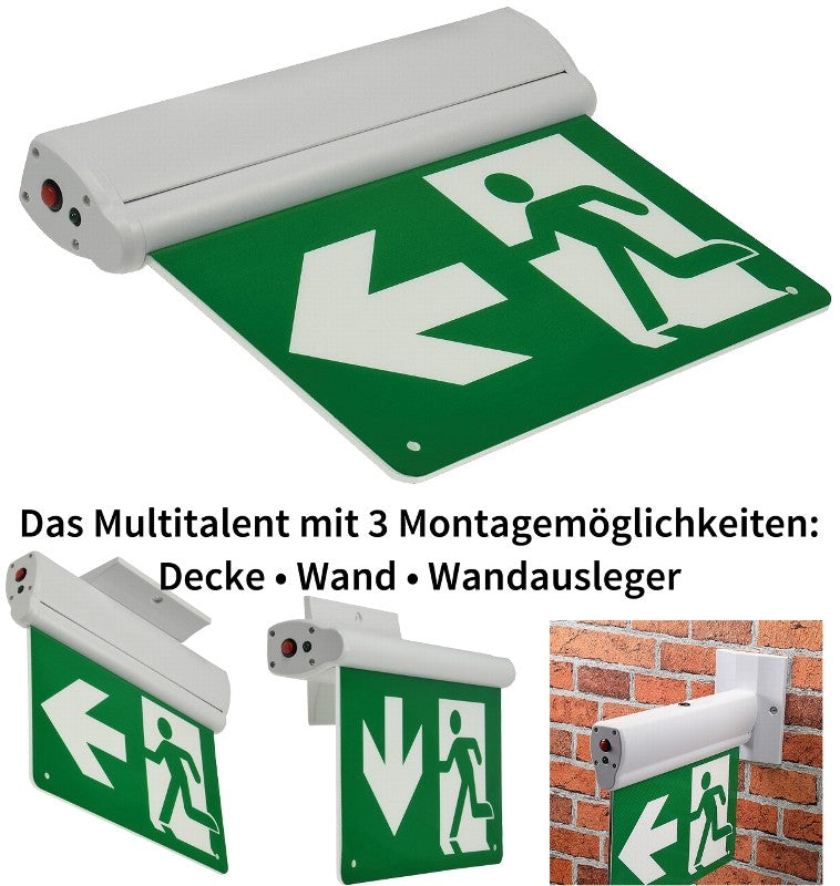 LED Fluchtwegleuchte Multi