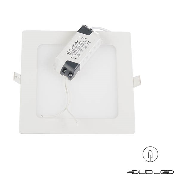 LED spotlight 170x170mm 12W 960lm K3000-4000-6000