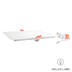 LED spotlight 225x225mm 18W 1500lm K3000-4000-6000