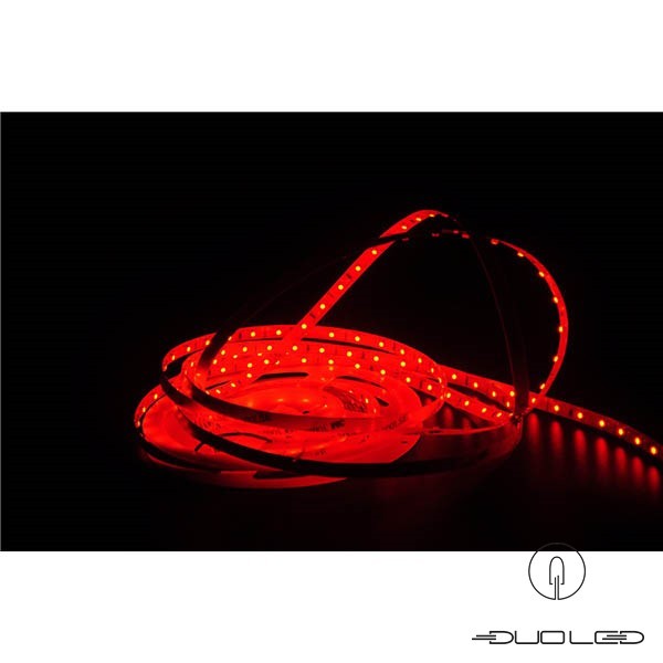 LED Strip SMD3528 12V 4.8W/m rot IP20 60LED/m