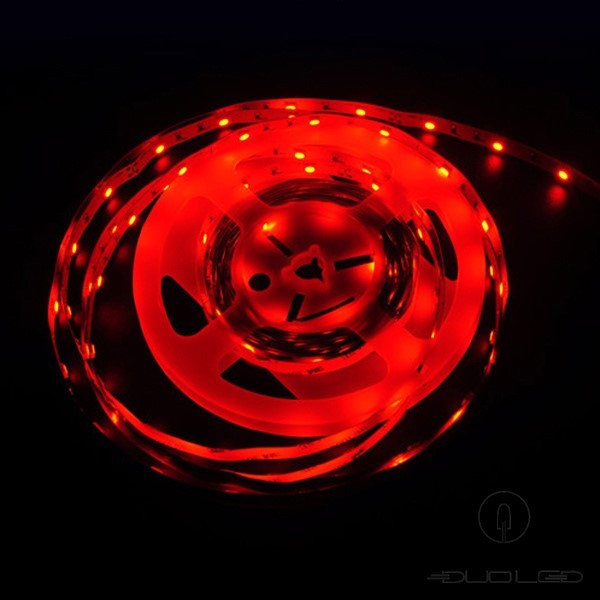 LED-strip SMD5050 12V 7,2W/m rood IP20 30LED/m