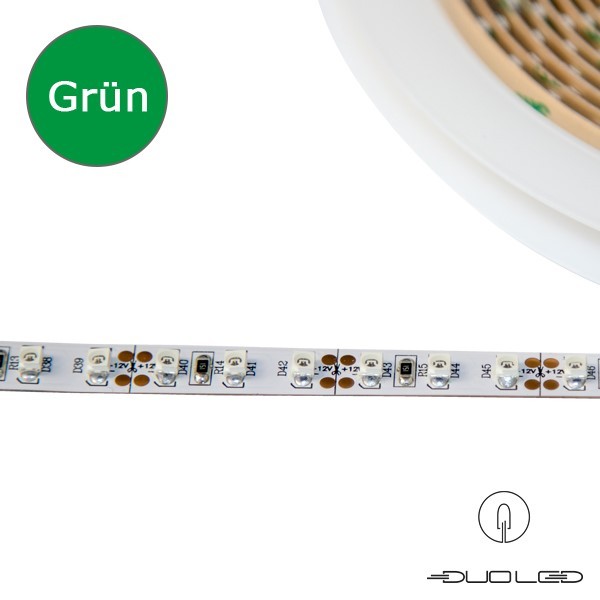LED Strip SMD3528 12V 9.6W/m grün IP65 120LED/m