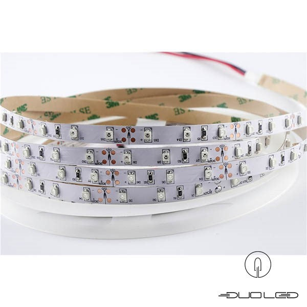 LED-strip SMD3528 12V 4,8W/m rood IP65 60LED/m