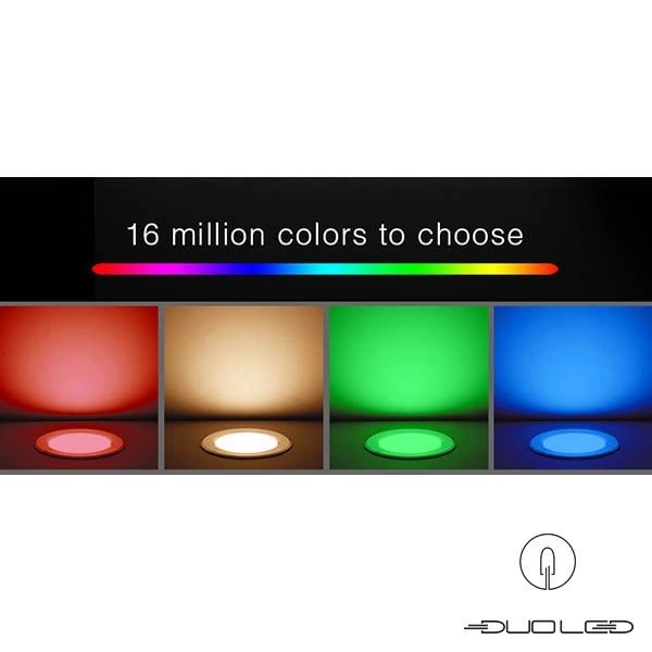 LED-spot Ф190mm 15W IP54 RGB+CCT 2.4Ghz WIFI