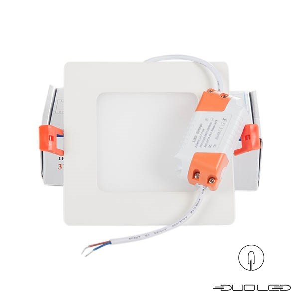 LED spotlight 120x120mm 6W 400lm K3000-4000-6000