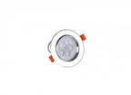 LED Spot Ф109mm 5W K3000-4000 silber