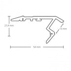 Aluminum stair profile PO2 for LED strip