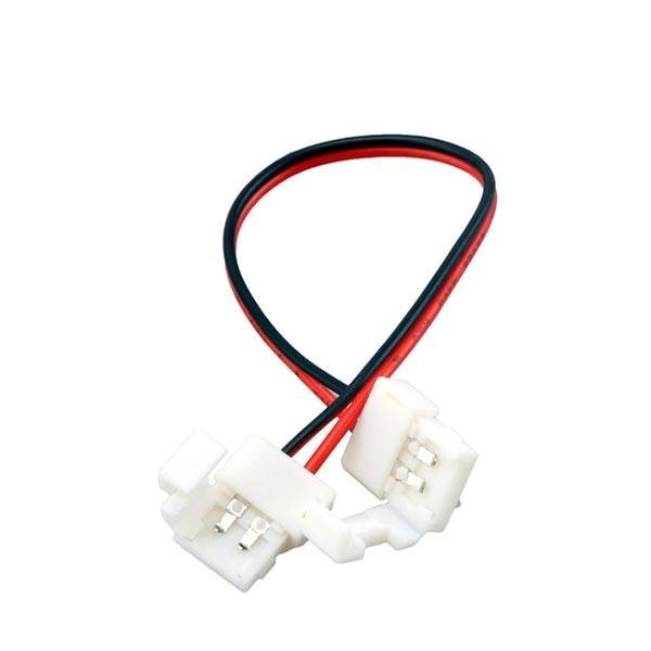 LED Strip Verbindungskabel 2polig beidseitig Schnellverbinder