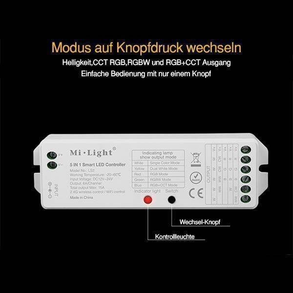 RF- LED Strip Controller 5in1 WiFi