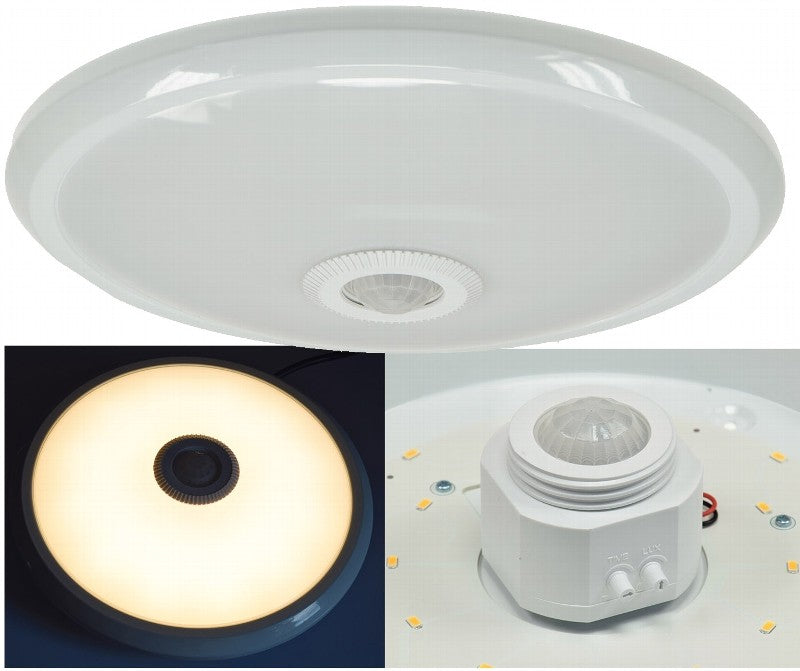 LED-opbouwlamp 12W 820lm K4000 PIR-bewegingsdetector