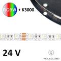 LED Strip SMD5050 24V 18W/m RGB+K3000 IP67 84LED/m