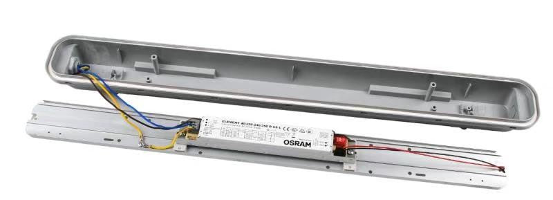 LED-douchelamp TriProof 120 cm 36W K4000-K6000