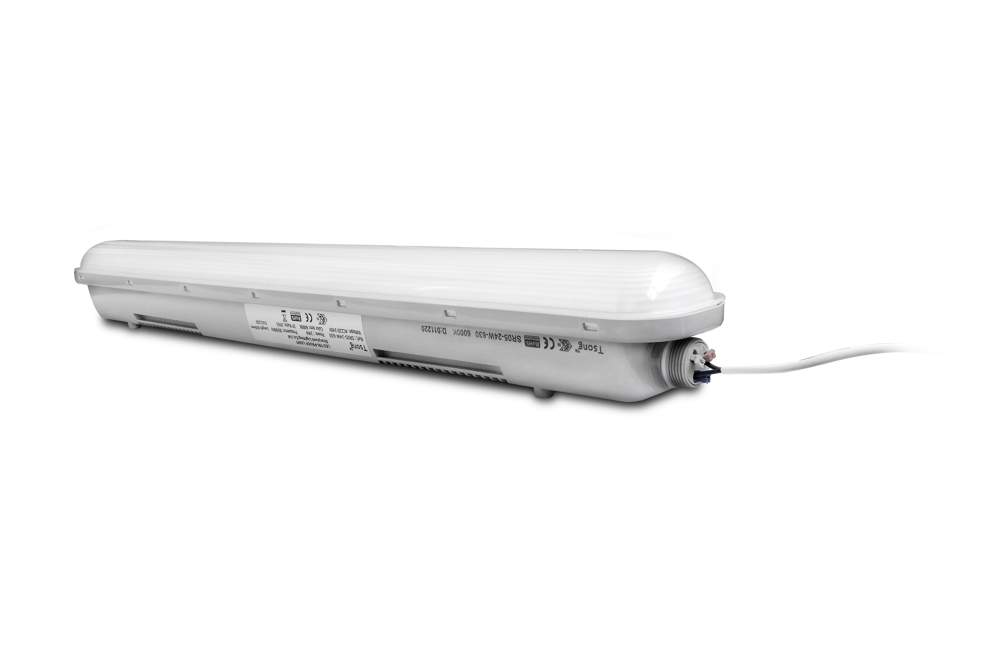 LED-douchelamp TriProof 120 cm 36W K4000-K6000