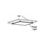 Z-Halterset für LED Panel 4 Punkt