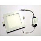 LED Panel EPISTAR 20x20cm 10W weißer Rahmen