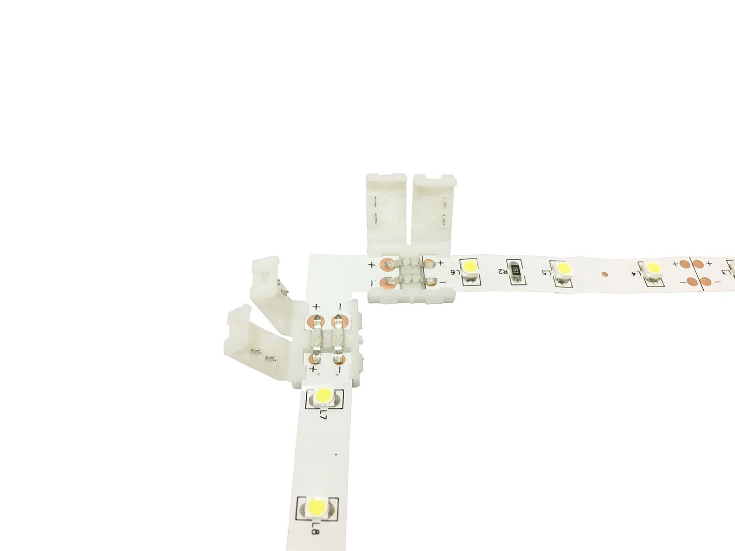 LED-strip hoekconnector 2-polig 10 mm