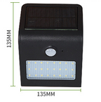 Solar Akku Wandleuchte 3W Smart PIR & Lichtsensor