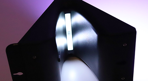 Solar Akku Wandleuchte 3W Smart PIR & Lichtsensor