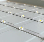 LED Panel backlite 30x120cm 36W weiss