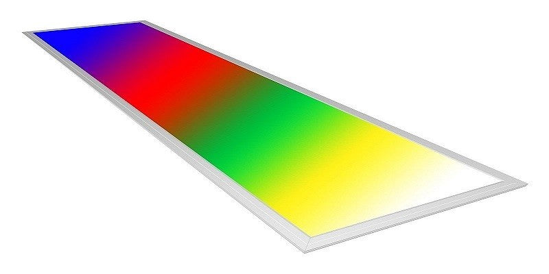 LED-paneel RGBW K6000 30x60cm 24W zilver