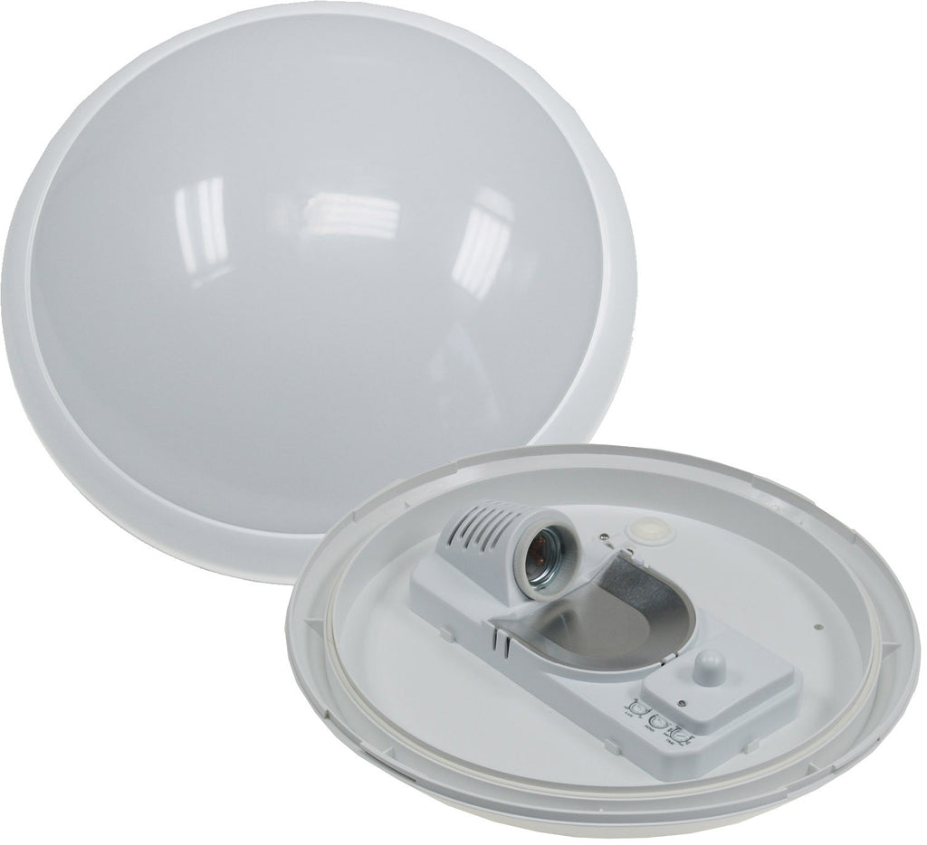 LED Wand/Deckenleuchte IP44 für E27  HF-Bewegungsmelder