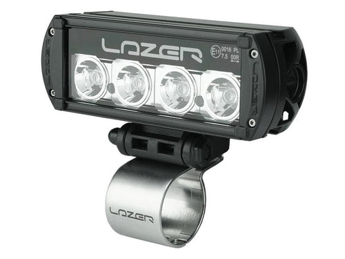 Lazer bracket 60mm matte silver