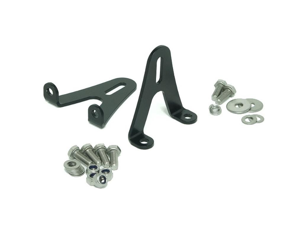 Lazer side mounting kit, aluminum, black