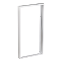 Aufbaurahmen 60x120cm weiss