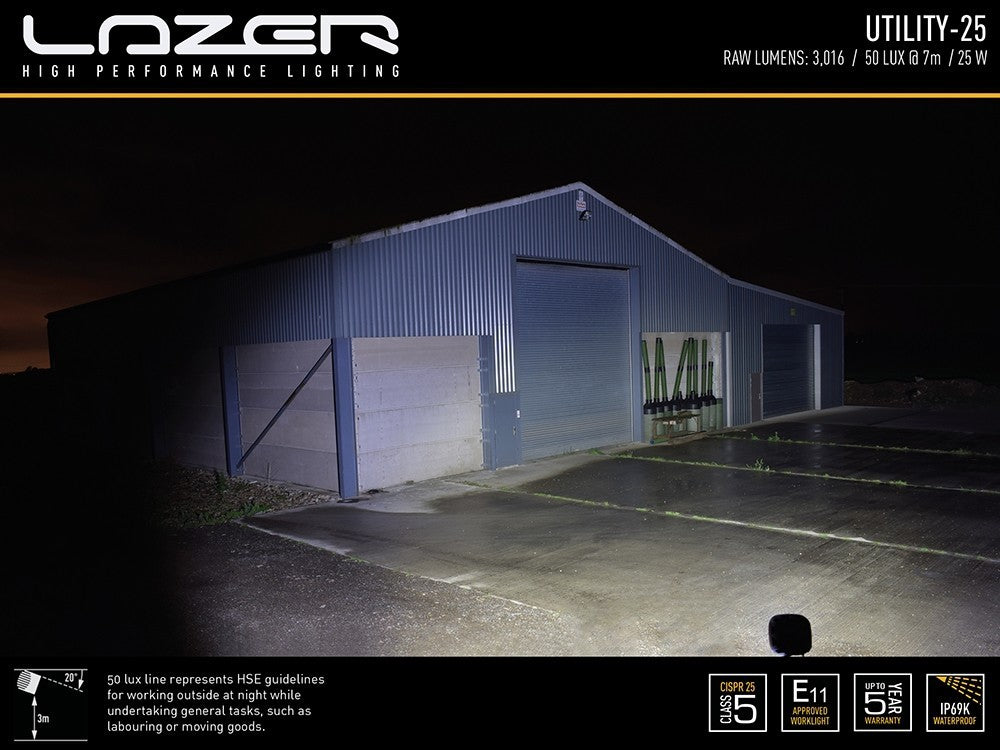 LAZER LAMPS Utility 25
