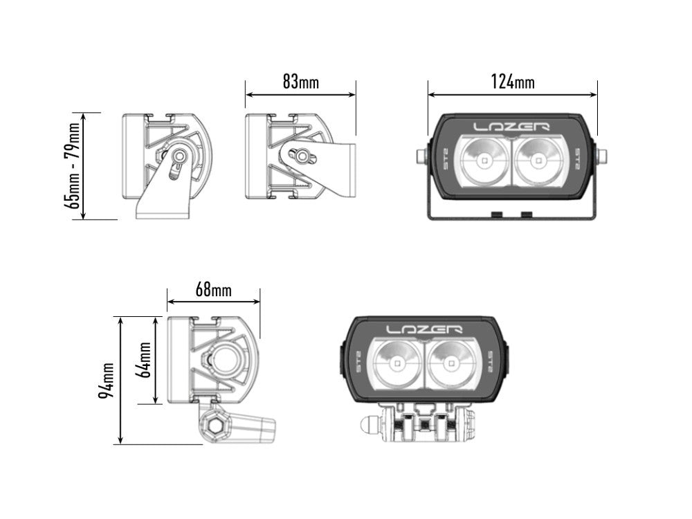 LASERLAMPEN ST-2 Evolutie
