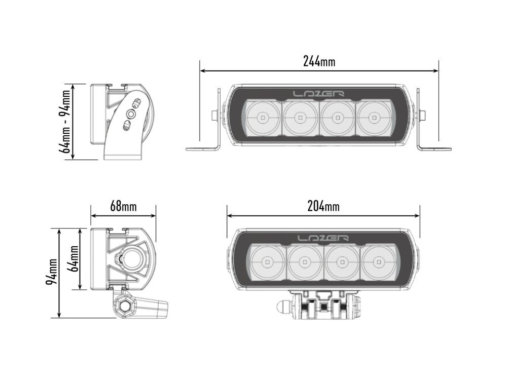 LASERLAMPEN ST-4 Evolutie