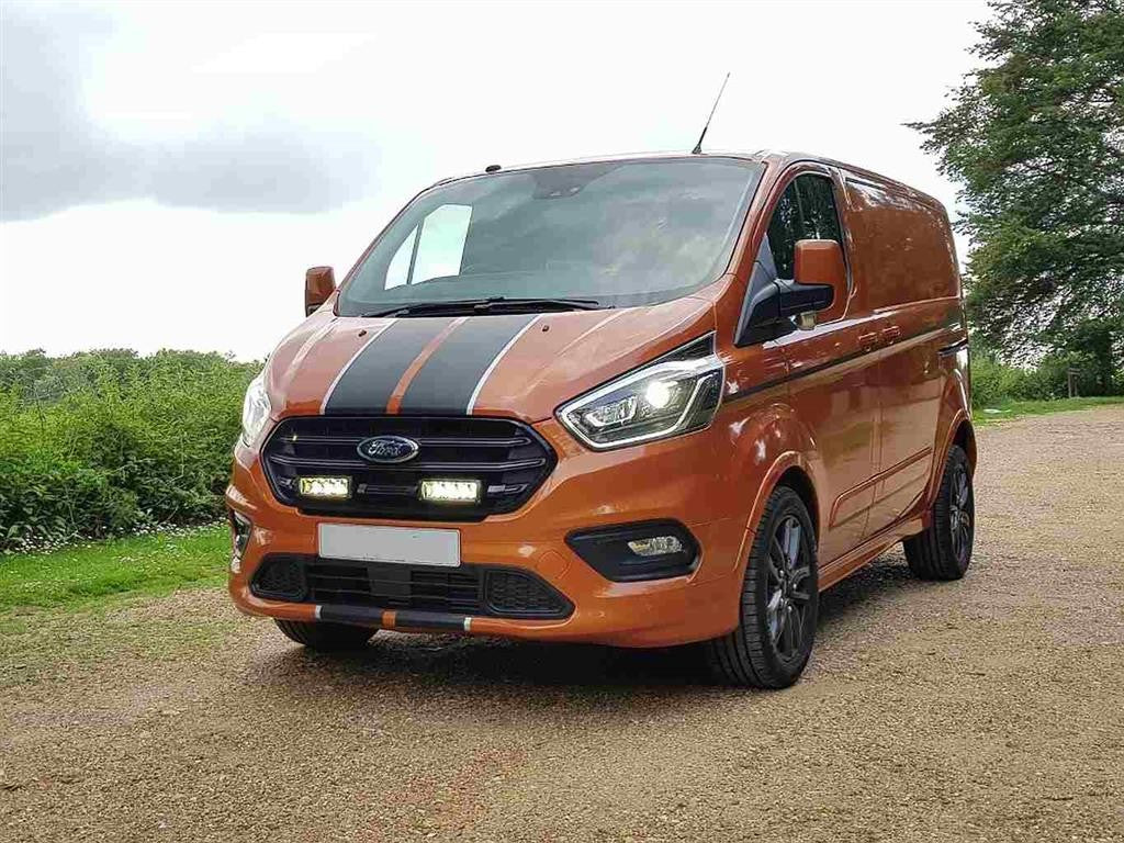 LAZER LAMPS radiator grille kit FORD Transit Custom (2018+) Triple-R 750 Elite Gen2