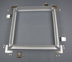 Einbaurahmen 62x62cm silber