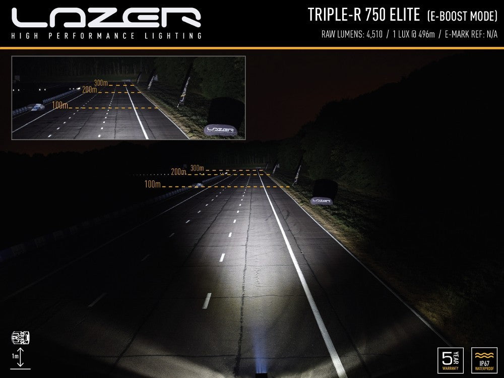 LAZER LAMPS Kühlergrill-Kit MERCEDES X-Class (2017+)Triple-R 750 Gen2