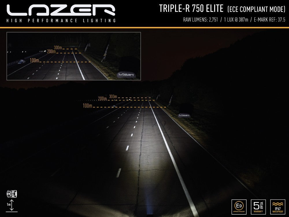 LAZER LAMPS Radiator Grille Kit MERCEDES Vito (2014+) Triple-R 750 Elite Gen2