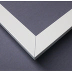 Mounting frame 30x120cm white 