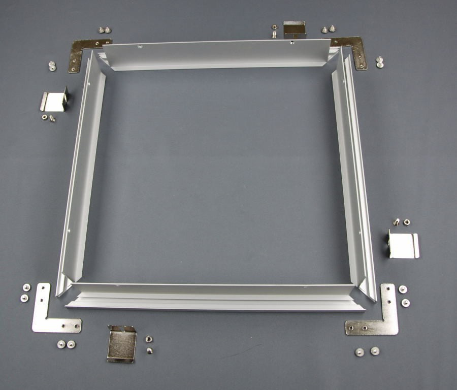 Montageframe 30x60cm zilver 