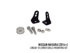 LAZER LAMPS Kühlergrill Kit NISSAN Navara (2014+) Linear 18