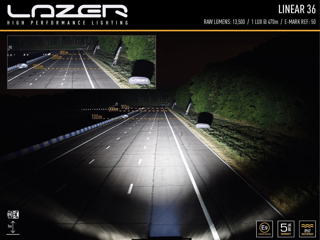 LAZER LAMPS dakmontageset NISSAN Navara (2014+) Linear36