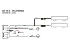 LAZER LAMPS Kabelsatz Doppel-Splice TripleR mit Positionslicht