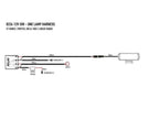 LAZER LAMPS Kabelsatz Einzel-Schalter ST-Serie-TripleR-Linear