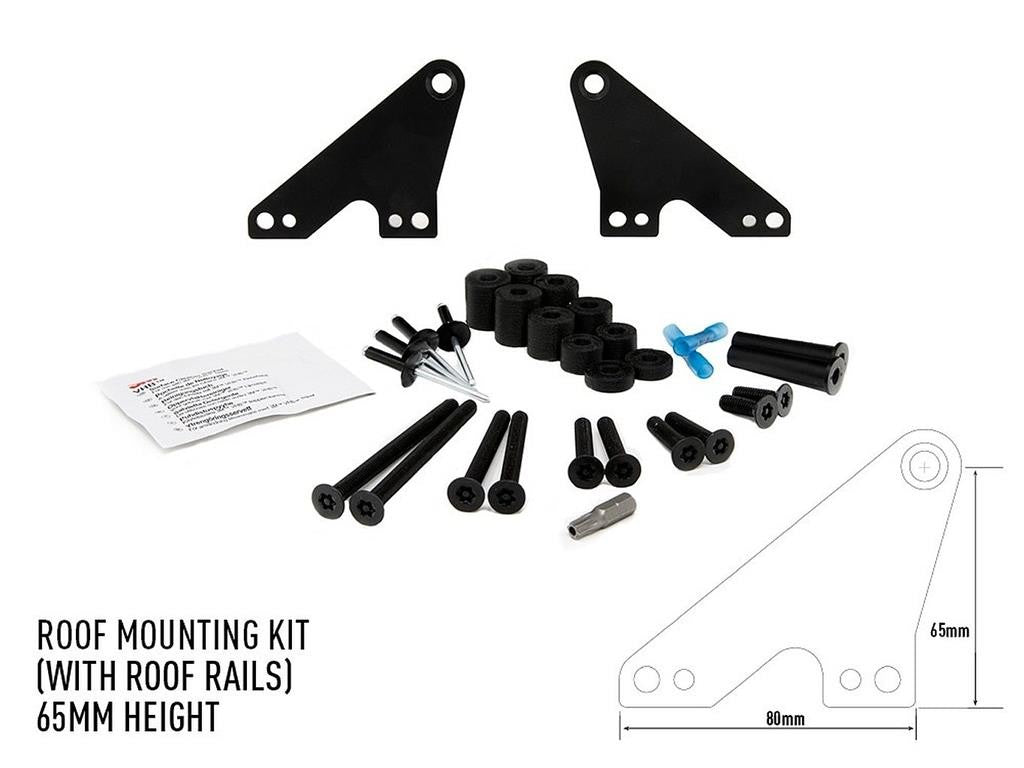 LAZER LAMPS Dachmontagesatz mit Reling 65mm