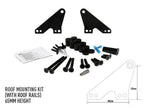 LAZER LAMPS Dachmontagesatz mit Reling 65mm